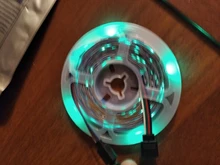 Strip-Light Tv-Background-Lighting Key-Control Desk-Screen Usb-Cable Flexible-Lamp LED
