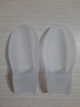 Separador de dedos para juanete de silicona, ajuste de ectropión, Corrector de Hallux Valgus, aparato exterior para el cuidado de los pies, 6 uds.