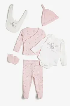

Koton Kids Unisex Pink Printed Zibin Kit 0 YNG15253ZK