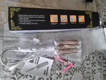 Rizador de pelo de hierro ondulado, herramientas profesionales para el cuidado del cabello y estilismo, rizador de cabello de Triple barril, rizador eléctrico