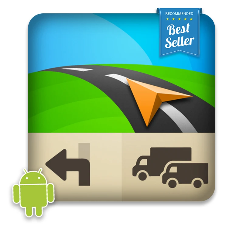 Sygic-navegador GPS v20.6.1 Final para camión, desbloqueado, para Android