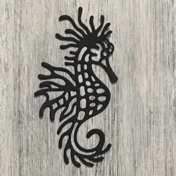 

ArtScrap Seahorse For Metal Cutting Stencils For DIY Scrapbooking Card Decorative Craft Embossing Die Cuts | Art: 220