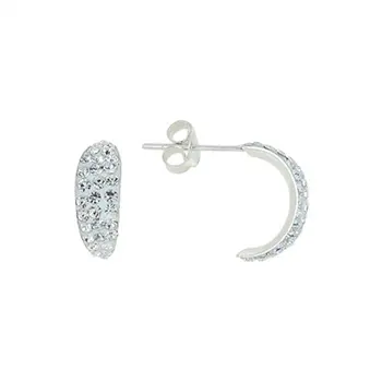

Angemiel 925 Sterling Silver Crystal CZ Earrings