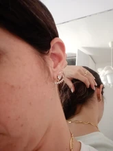 CANNER-Pendientes de plata de ley 925 auténtica para mujer, Mini Pendientes de tuerca de cuatro garras, Diamante de circonita, joyería Coreana de oro