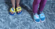 Unicorn Slippers Flip-Flops Beach-Sandals Home Shoes Rainbow Toddler Girl Baby Kids Summer