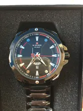 NAVIFORCE de marca de lujo para hombre cronógrafo Digital militar relojes deporte de oro de cuarzo reloj de pulsera resistente al agua reloj Relogio Masculino