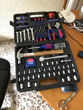 WORKPRO 165PC Home Tools Household Tool Set Wrench Screwdriver Plier Socket Set