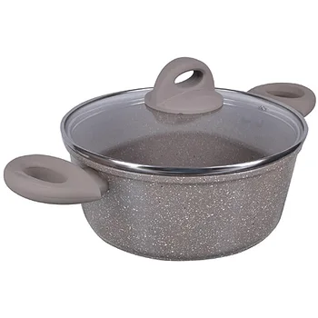 

Casserole cast alum. 2.6L 20 cm SEC Marble/crumb Mayer & Boch 25081