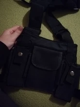 Funcional táctica bolsa de pecho de bala Camiseta estilo Hip Hop sin mangas Streetwear bolsa de paquete de la cintura de las mujeres negro pecho plataforma bolsa 233