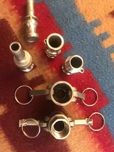 DN15 1/2 Type B/C/D +DP/E/F Type DC+E/F Camlock Fitting Adapter Homebrew 304 Stainless