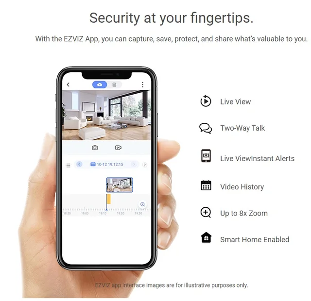 C1T Cámara de Vigilancia Interior Ezviz - ✓ Distribuidor de