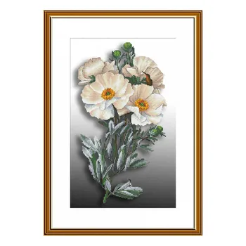 

Sr2259 set for embroidery 'Alpine maki' 20x34 cm