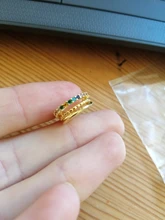 Juego de pendientes de arcoíris para mujer, aretes de oro, pendientes apilables de cartílago, joyería Punk sin perforaciones