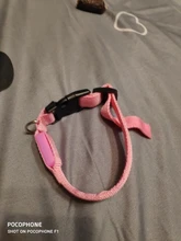 Collar con luces LED para perro, collar de luz recargable por USB, ideal para usar de noche al aire libre, accesorio de seguridad para mascota