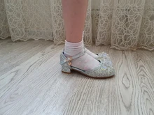 Crystal Shoes Girls Sandals High-Heel Baby Little-Girl Princess Summer Children's New