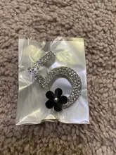 Flower Brooch Rhinestone Boutonniere Luxury Gift Number 5 Wedding-Party-Letter Fashion