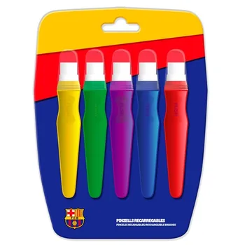 

Blister temperas FC Barcelona en pincel