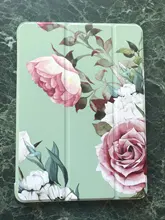 Lindo flores para iPad 10,2 7th 8th generación caso de lujo de silicona para iPad Pro 2020 caso para ipad 4 3 2 cubierta Mini 5