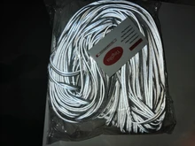 Tira reflectante plateado brillante EN471, bolsa de ropa, cuerda reflectante de advertencia