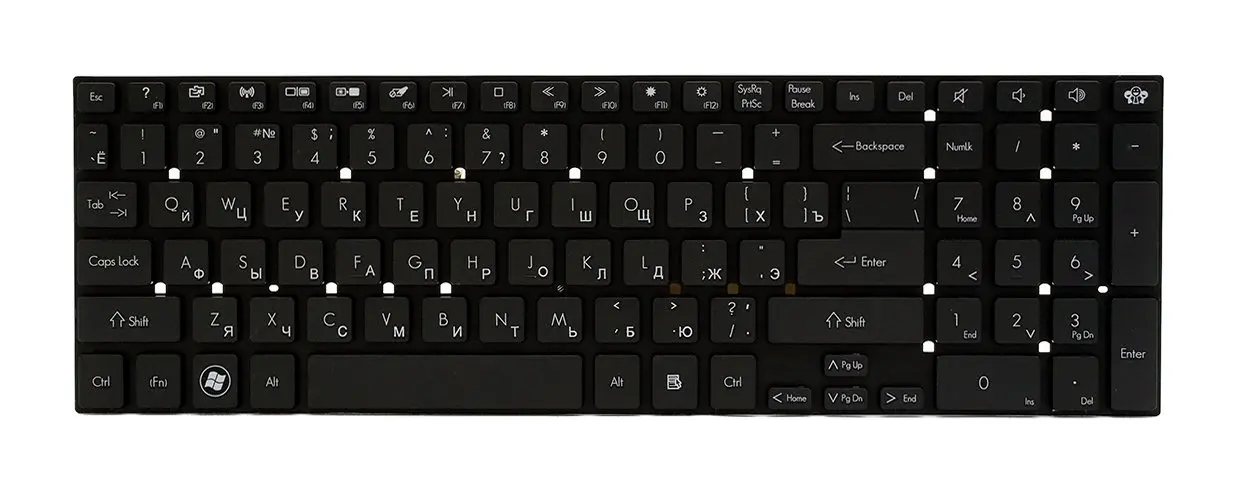 Клавиатура для ноутбука Packard Bell P5WS0 TS11 MP-10K33SU-698 EasyNote TV44HC-33124G50Mnws LS11 Gateway NV55 |