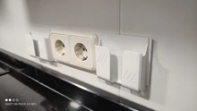 Soporte de carga para teléfono móvil, estante de colocación de teléfono móvil, toma cuadrada modelo 86, enchufe de pared, soporte fijo