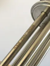 Tri-abrazadera (OD64) de 2 pulgadas, 220V/380V, todos los SUS304, calentador de tubo de Elemento calentador de agua de inmersión eléctrico, 3/3, 75/4, 5/6/9KW