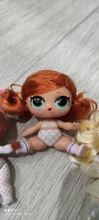 L O L Sorpresa de la serie 5 Hairgoals cambio de Color de 8cm gran hermana pelo muñecas LOL Bhaddie muñeca salpicaduras conjunto niños jugar juguete para regalo