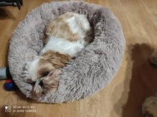 Dog-Bed Large Kennel-Sleeping-Bag Pets Cat Round Washable Plush Soft Little-Medium Long