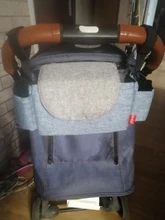 Organizador de cochecito de bebé taza bolso de cochecito bebé coche carro bolsa de gran capacidad de viaje accesorios de cochecito de bebé