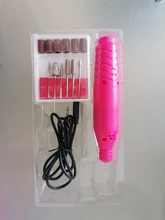 Clavo eléctrico máquina de perforación Kit de uñas de Gel, quitar la máquina de Kit de herramientas de decoración de uñas pluma pedicura uñas archivo enarenado bandas