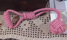 Juguetes para mascotas y perros, Bola de algodón resistente a mordeduras, cuerda de nudo, juguete interactivo para cachorros, limpieza de dientes para perros y gatos