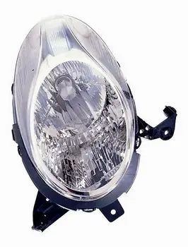 

LIGHTHOUSE NISSAN MICRA 2007 PARAB. CHROME UPPER EDGE BLACK Right Compatible