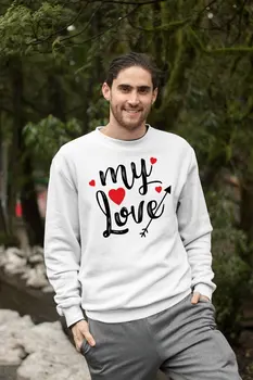 

Angemiel Wear My Love Men 'S Sweatshirt