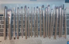 OWOSC-Juego de brochas de maquillaje para mujer, 20/5 Uds., polvo cosmético, sombra de ojos, delineador de ojos, base, colorete, mezcla, belleza, brochas de maquillaje