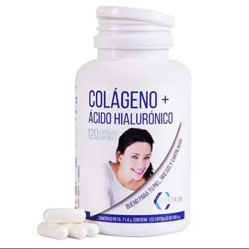 

Collagen and hyaluronic acid to help health fur and joints-Hydrolyzed collagen with vitamin C and zinc for m