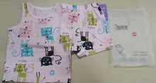 Conjuntos de pijamas de verano para niñas, ropa de dormir sin mangas para adolescentes