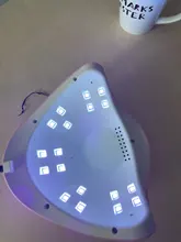 Secador de uñas de Gel UV, lámpara para secado de esmalte para manicura, 54W, 18 Uds.