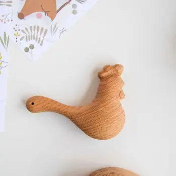 

Wooden rattle "Petya-Cockerel"