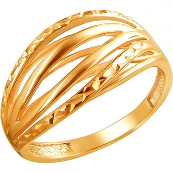 

Esthete ring made of silver with gilding