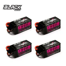 4 unidades cnhl 14.8v fpv lipo bateria 4S 100c/120c 1500mah com xt60 plug para vórtice lrc freestyle v1 rc heli avião uav drone