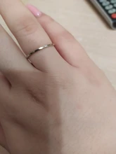 Anillo de titanio y acero fino para hombre y mujer, anillo de dedo de color dorado, rosa, moda Simple, Color plateado, 1MM