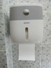 Toilet-Paper-Holder Tray Storage-Box Bathroom Shelf Waterproof Towel Wall-Mounted Plastic