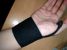 Muñequera de Protección deportiva de turmalina, cinturón de autocalentamiento, almohadillas de terapia magnética con infrarrojos lejanos, alivio del dolor, 1 par