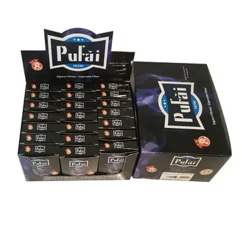 

Pufai Cigarette Filters Disposable Tar Blocker Regular 8 mm 420 Piece 21 Dark Box