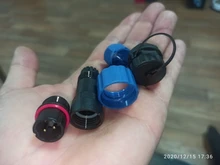 Conector a prueba de agua SP16 IP68, enchufe macho y hembra de 2/3/4/5/6/7/8/9 Pines, conector de Cable de montaje en Panel, enchufe de aviación