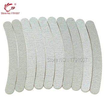 

TP 50 Pcs/Set Double Sided Nail Files 100/180 Grit French Tips Buffing Polishing Acrylic UV Polish Removal Manicure Pedicure Kit