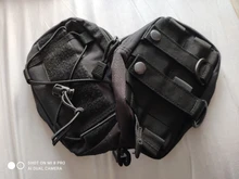 Bolsa Molle con extensión de bolsillo para cinturón táctico, riñonera para herramientas, teléfono móvil y artículos de primeros auxilios, de color negra, muy vendido