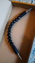 Broca de destornillador eléctrico multifuncional, manguera flexible Universal de serpiente, conexión de eje cardán, extensión blandas, varilla de enlace