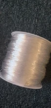 Cordón elástico de joyería de cristal de 100m, cuerda de estiramiento fuerte de cuentas, cuerdas de hilo para DIY, collar, pulsera, fabricación de joyas