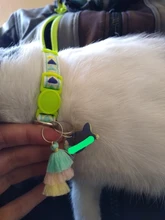 Cat-Collar Necklace Bohemian-Style Customized Bell Nameplate Engraving with Kitten Free